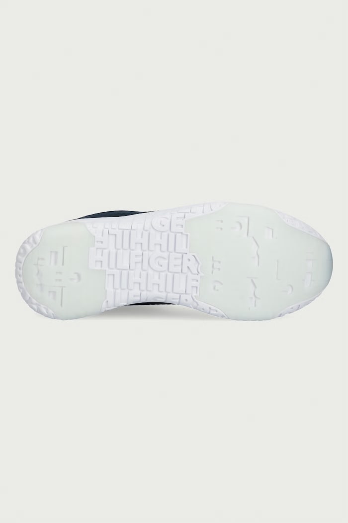 Buty CORPORATE KNIT RIB RUNNER Tommy Hilfiger granatowy FM0FM02838DW5