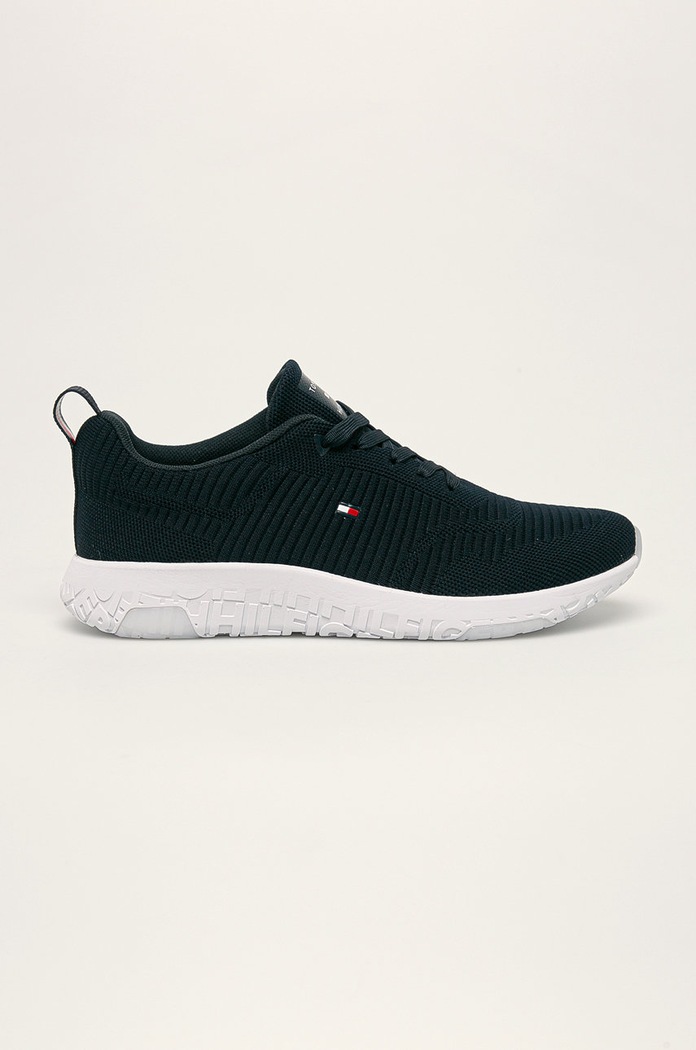 Tommy Hilfiger - Buty CORPORATE KNIT RIB RUNNER granatowy FM0FM02838DW5