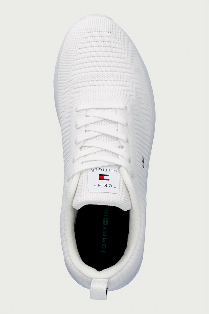 Sneakersy męskie Tommy Hilfiger FM0FM02838YBR biały