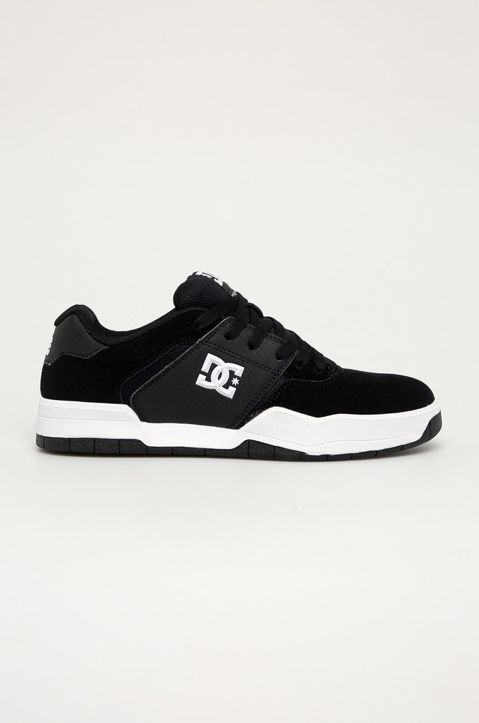 DC buty Central skóra zamszowa czarny ADYS100551