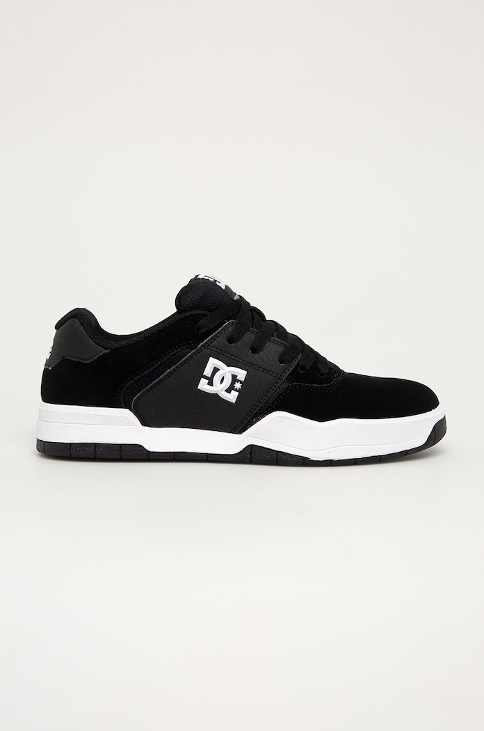 DC buty Central skóra zamszowa czarny ADYS100551