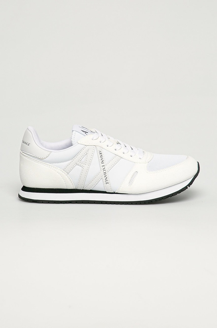 Armani Exchange – Buty imitacja skóry licowej biały XUX017.XCC68