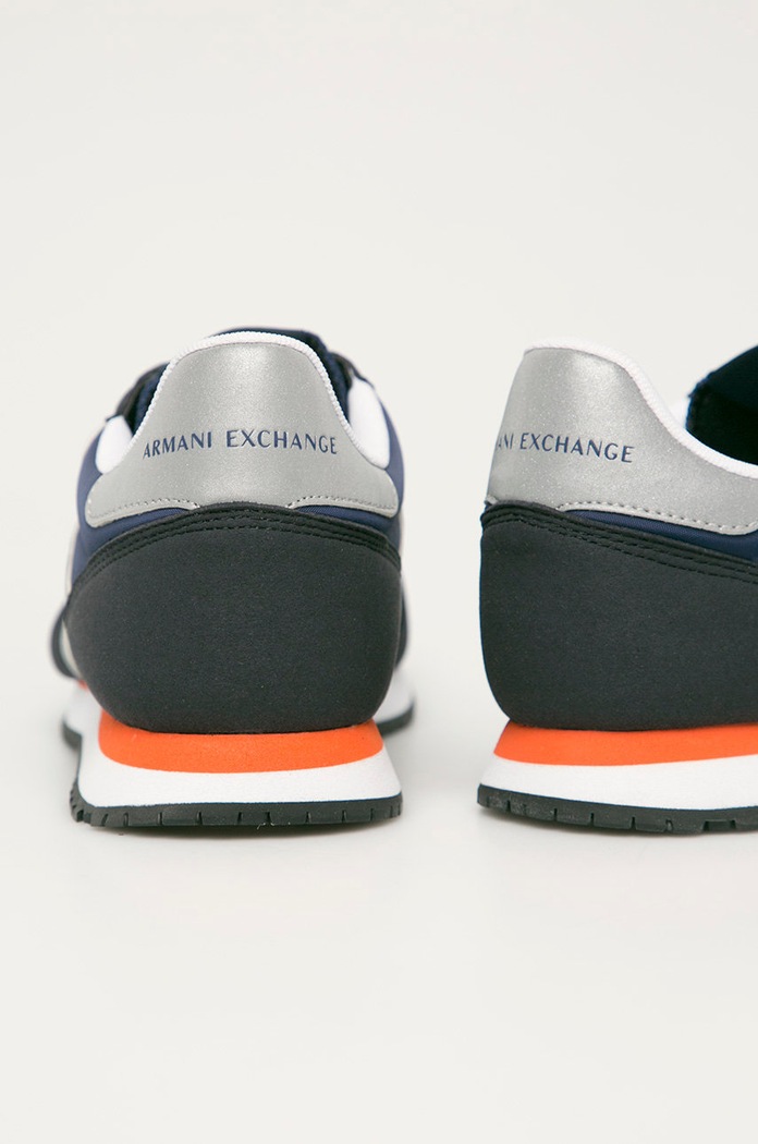 Boty Armani Exchange - Boty XUX017.XCC68 námořnická modř