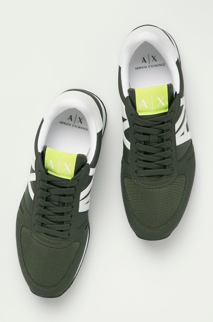 Armani Exchange – Buty zielony XUX017.XCC68