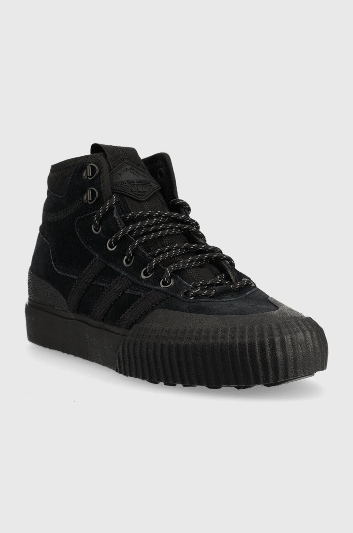 Semišové sneakers boty adidas Originals FV5130 černá AW22