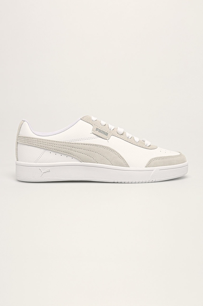 Puma - Boty Curt Legend Lo 371931 imitace kůže bílá 371931