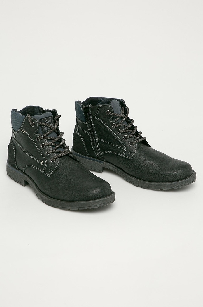 s. Oliver - Pantofi 5.5.15209.35.001 negru AW20