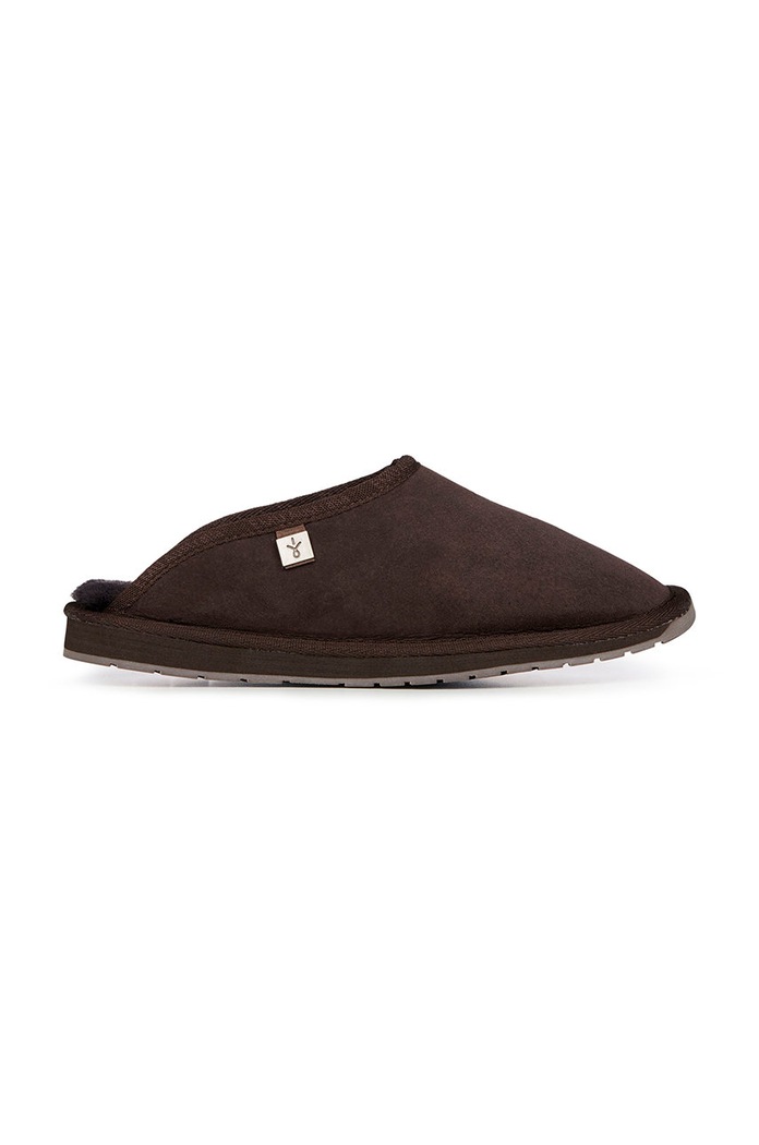Emu Australia Kapcie zamszowe Platinum Esperence brązowy MP10528.CHOCO