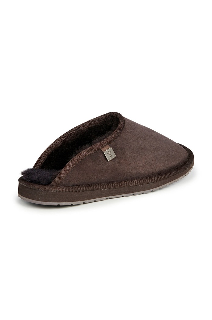 Obuwie Emu Australia Kapcie zamszowe Platinum Esperence MP10528.CHOCO brązowy