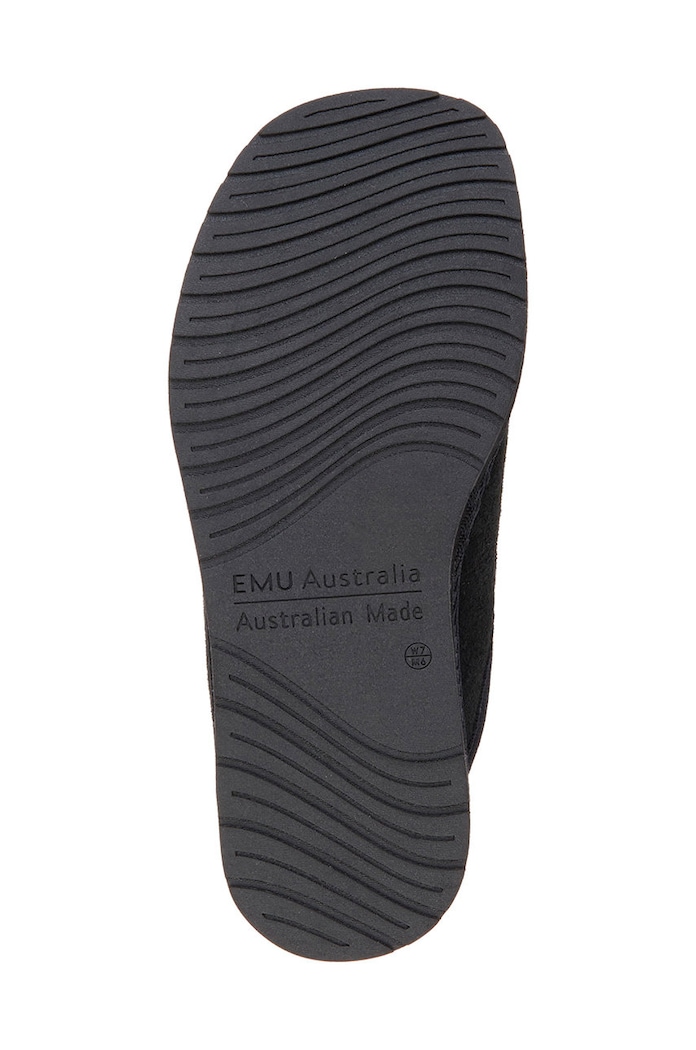 Emu Australia - Papuci din piele intoarsa Platinum Esperence MP10528.BLK