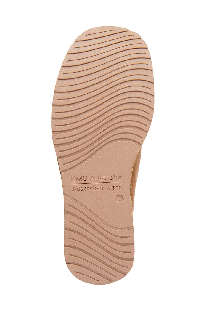 Emu Australia Papuci din piele intoarsa Platinum Esperence MP10528.CHES maro