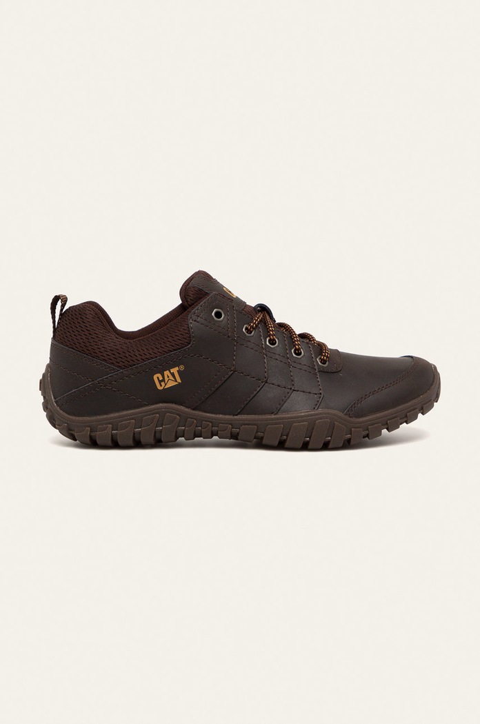 CAT Footwear - Półbuty skórzane Instruct Casual skóra licowa brązowy P722310