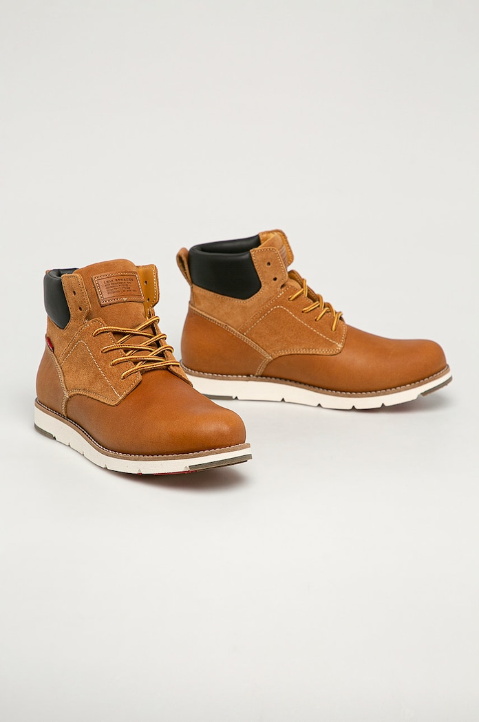 Levi's - Buty skórzane 37542.0093 brązowy AW23