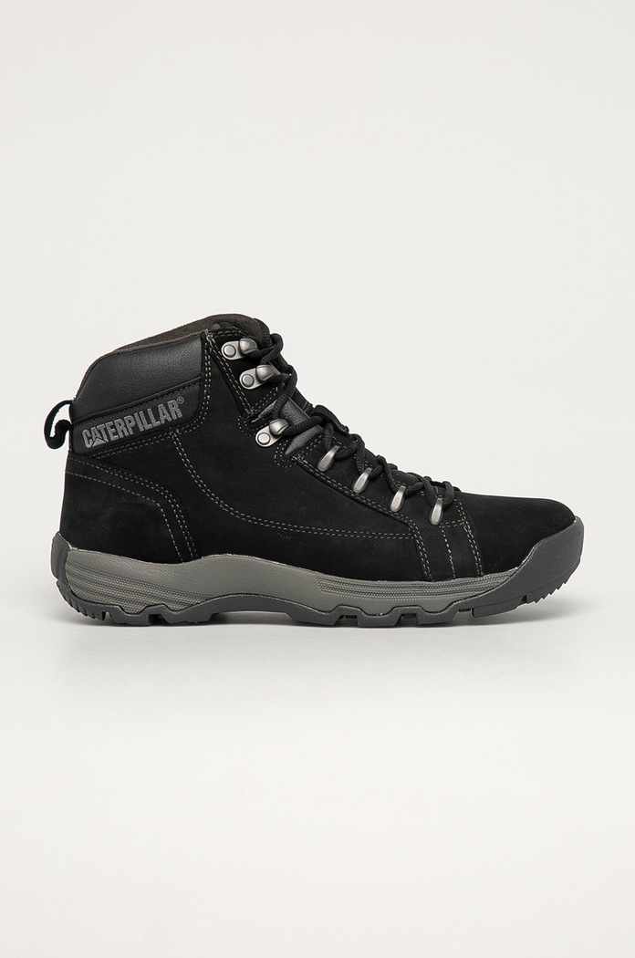CAT Footwear - Велурени обувки Supersede с изолация черен P719133