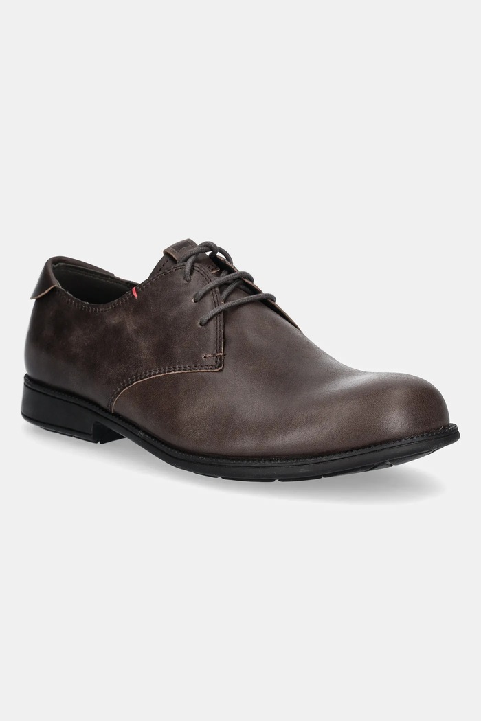 Camper - Kožené poltopánky casual hnedá 18552.075