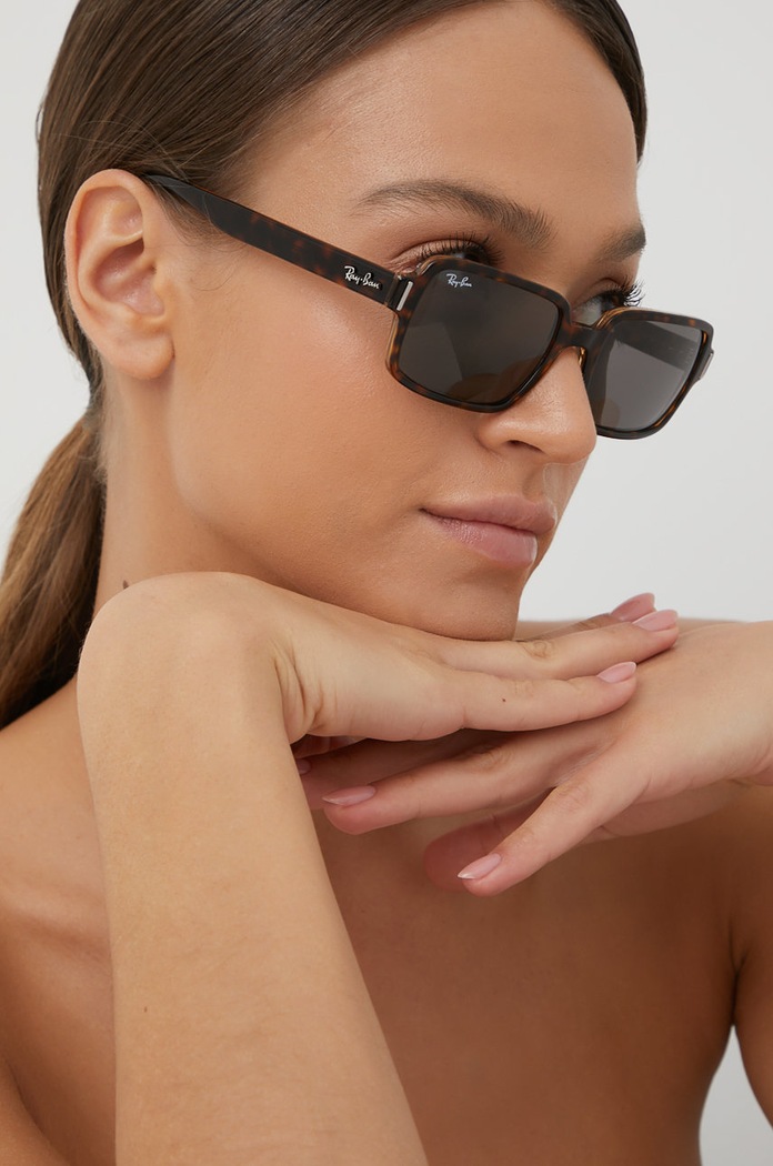 Akcesoria Ray-Ban - Okulary BENJI 0RB2189.1292B1.54 0RB2189.1292B1.54 brązowy