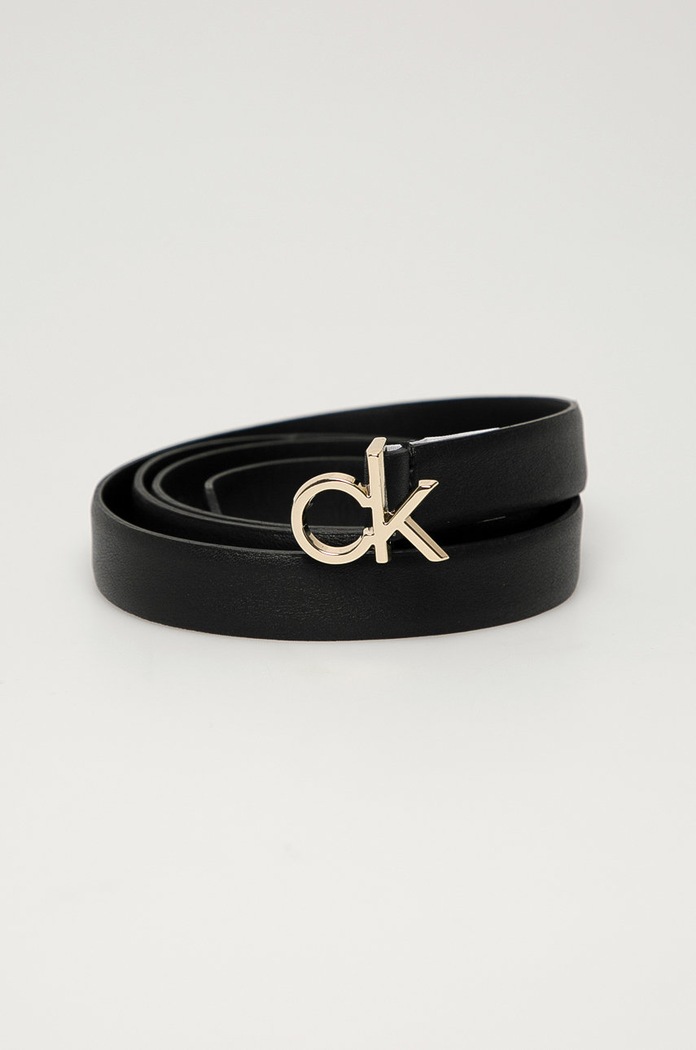Calvin Klein - Curea de piele negru K60K607333