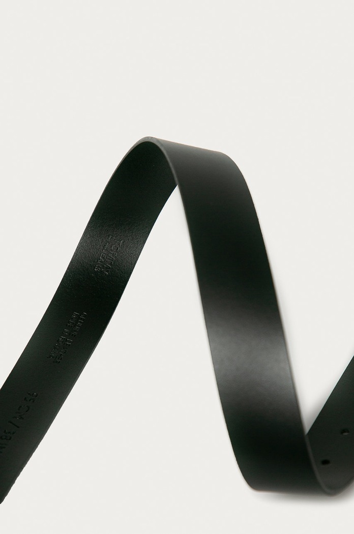 Accesorii Tommy Jeans - Curea de piele AM0AM06663 negru