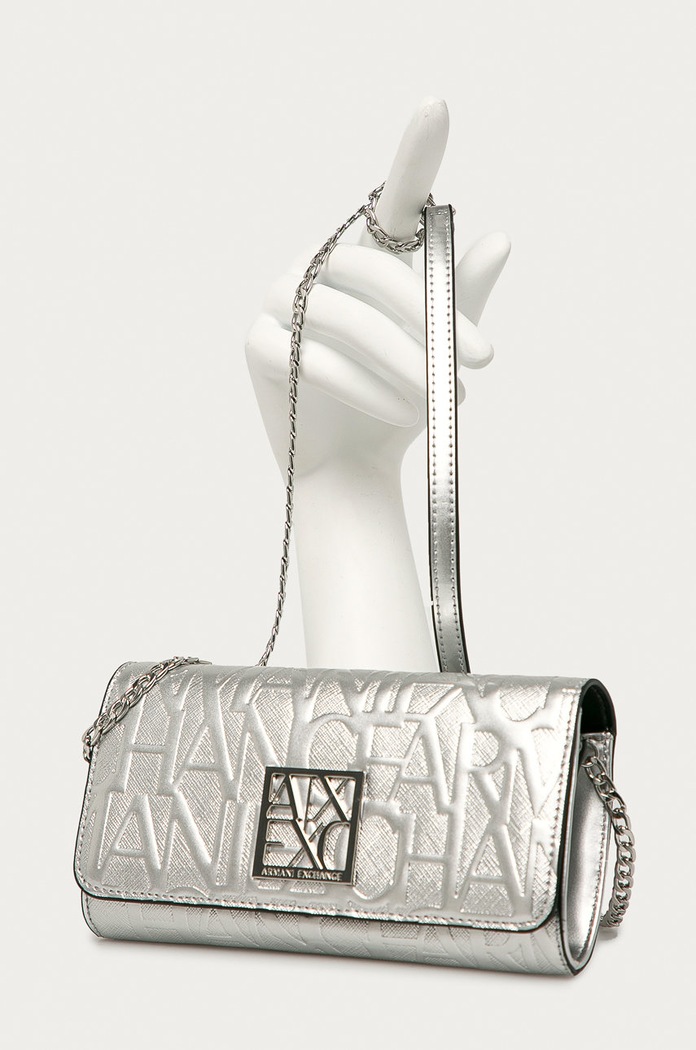 Armani Exchange portofel argintiu 948481.CC794.NOS