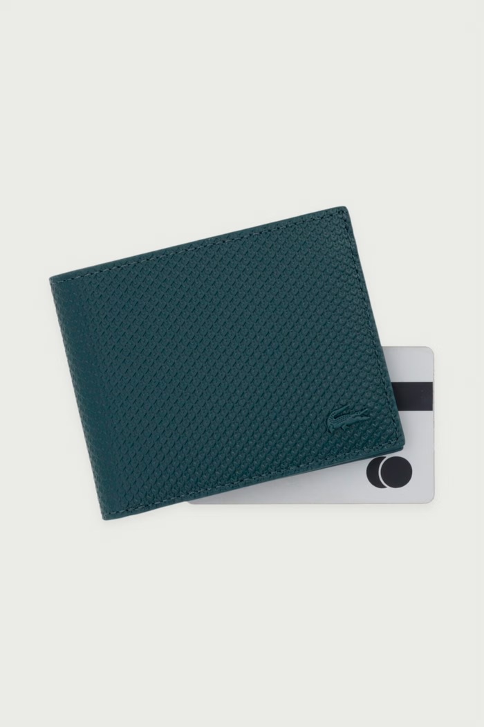 Peněženka pánská kožená Lacoste NH2824CE zelená