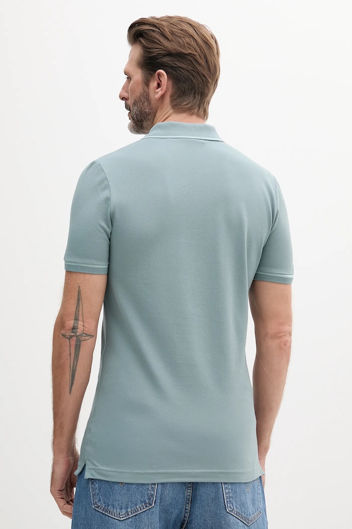 Calvin Klein Jeans polo J30J315603 szary AA00