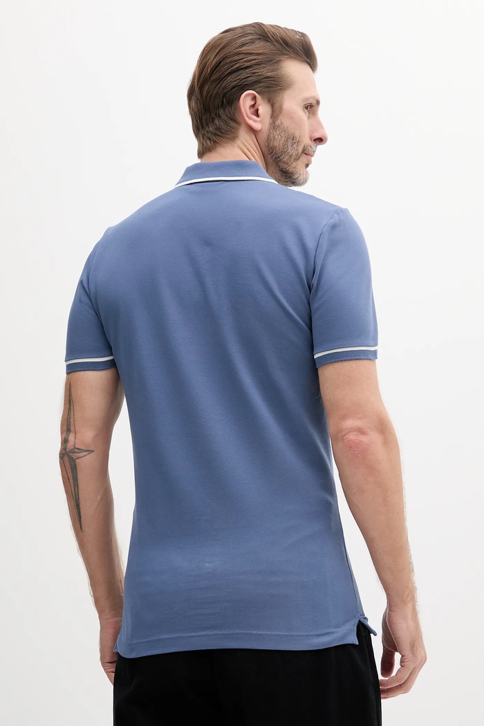 Calvin Klein Jeans tricou polo J30J315603 albastru AA00
