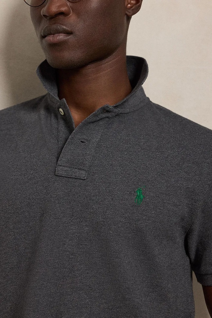 Polo Ralph Lauren - Polo tričko sivá 710782592002