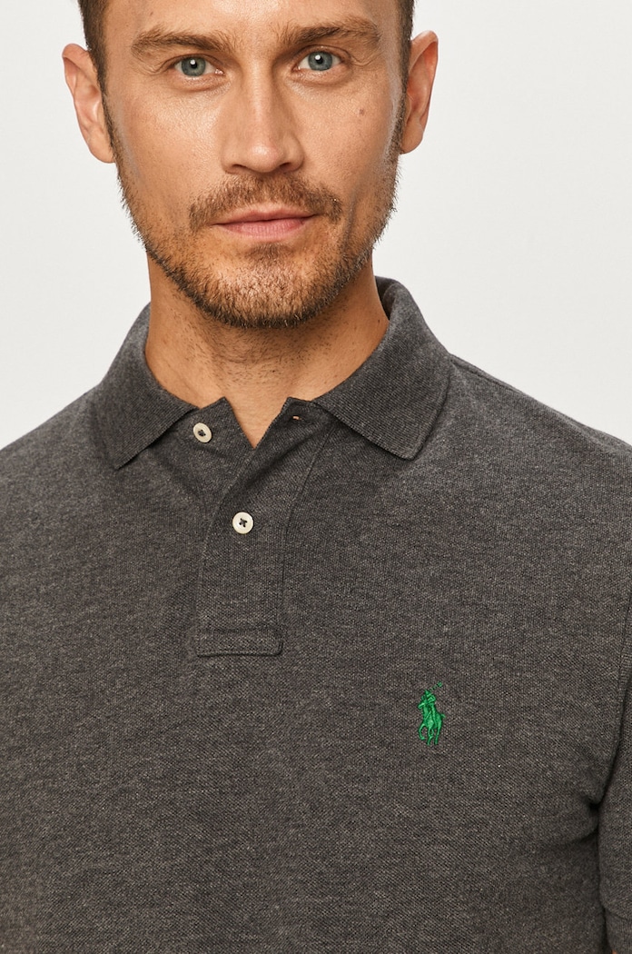 Polo Ralph Lauren - Tricou Polo gri 710782592002