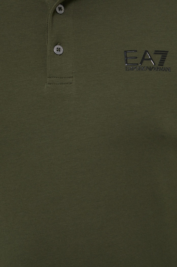Tričko s dlouhým rukávem EA7 Emporio Armani 8NPF05.PJM5Z zelená