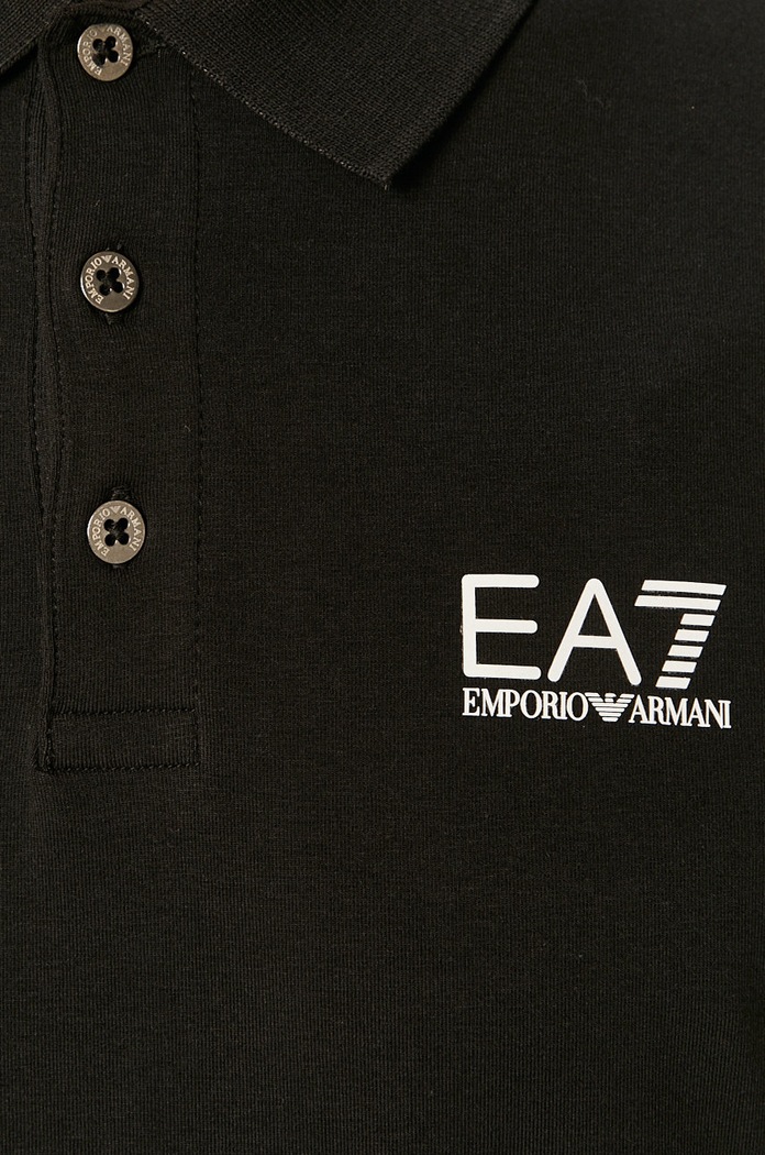 EA7 Emporio Armani - Tričko s dlhým rukávom 8NPF05.PJM5Z čierna