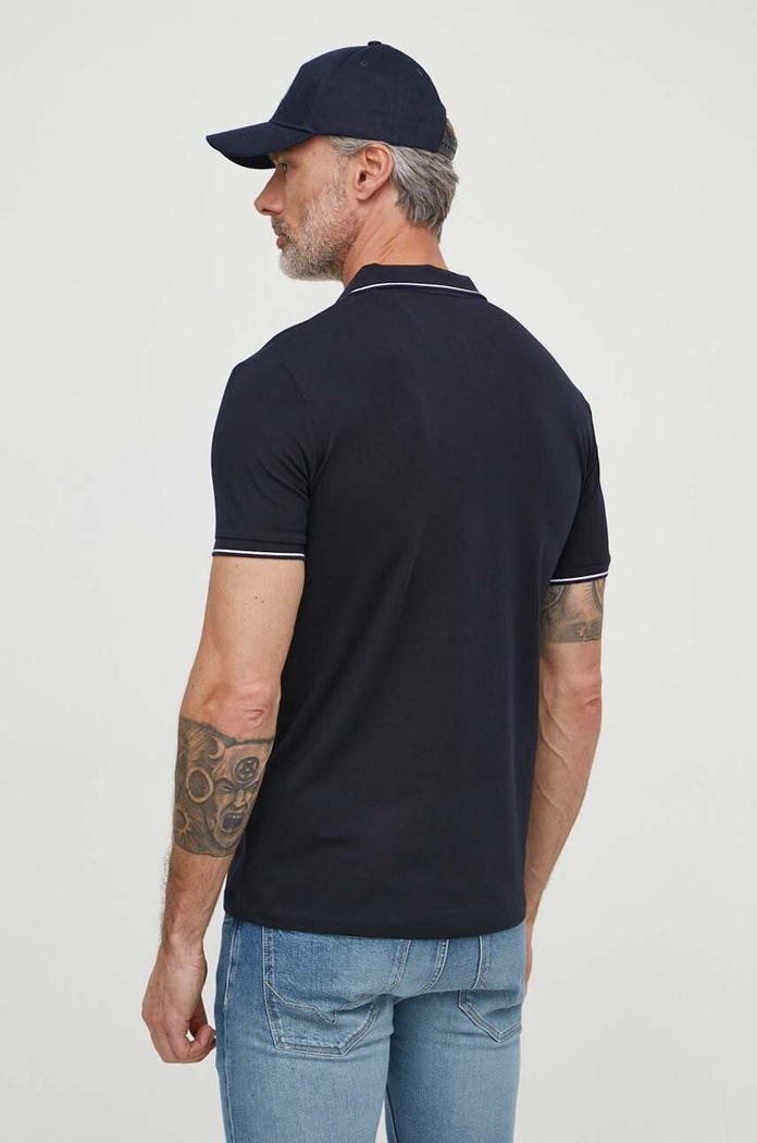 Ruházat Armani Exchange poló 8NZF71.ZJH2Z sötétkék