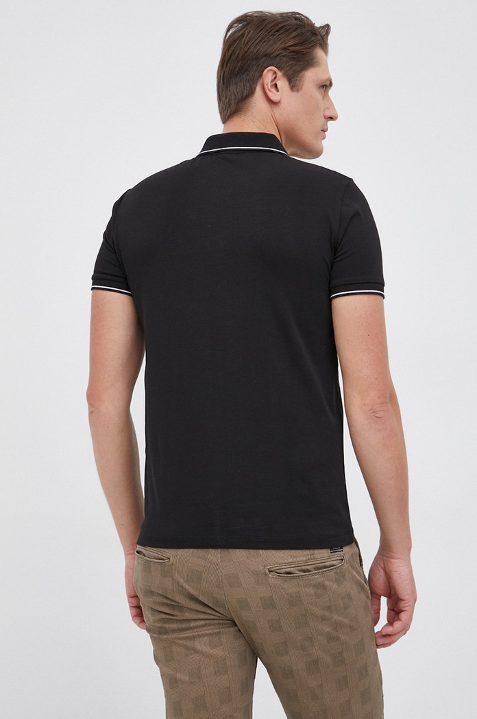 Ruházat Armani Exchange poló 8NZF71.ZJH2Z fekete