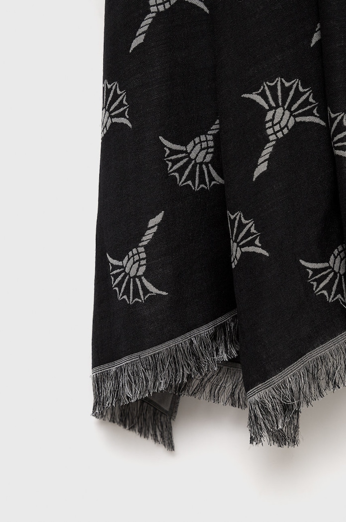 Joop! szalik z domieszką wełny 30022560 czarny AW25