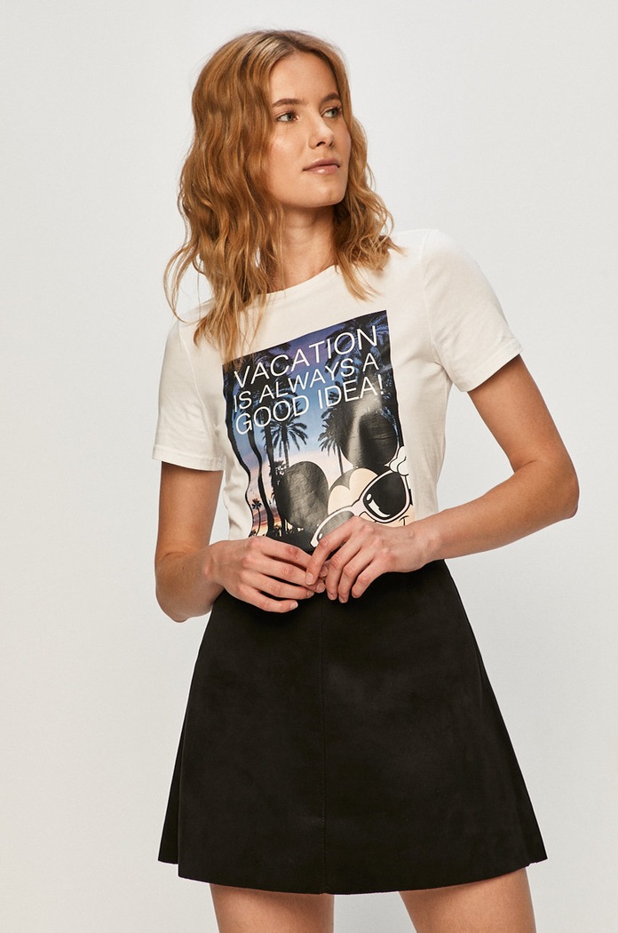 Only - Spódnica 15191830 czarny AW20