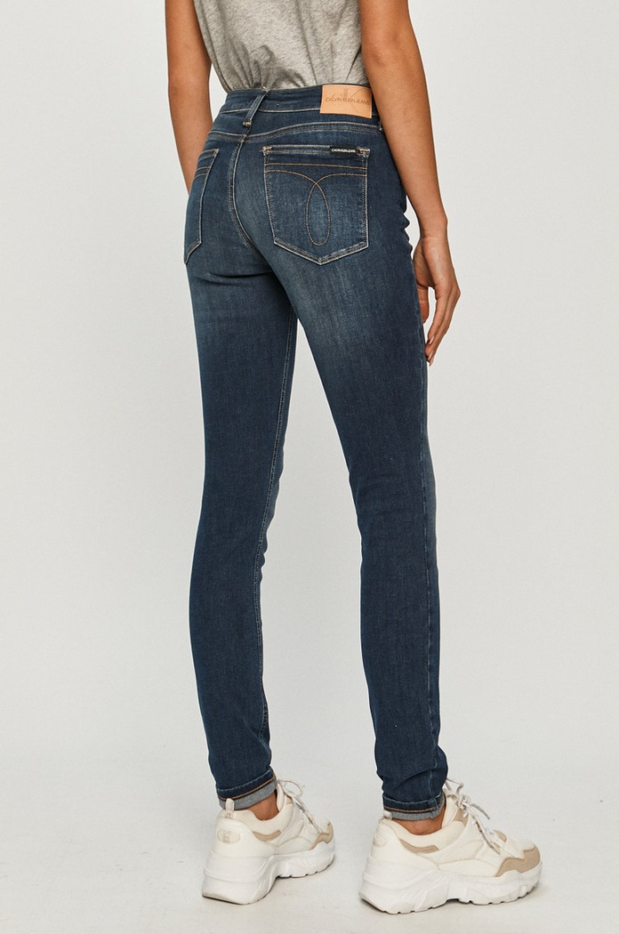 Odzież Calvin Klein Jeans Jeansy CKJ 011 J20J214098 J20J214098 niebieski
