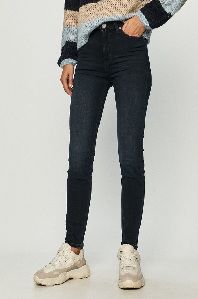 Lee - Jeansy Scarlett High granatowy L626PHQS