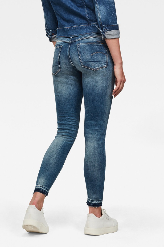 G-Star - Rifle 3301 Mid Skinny D15943.C296.B465 sivá AW20