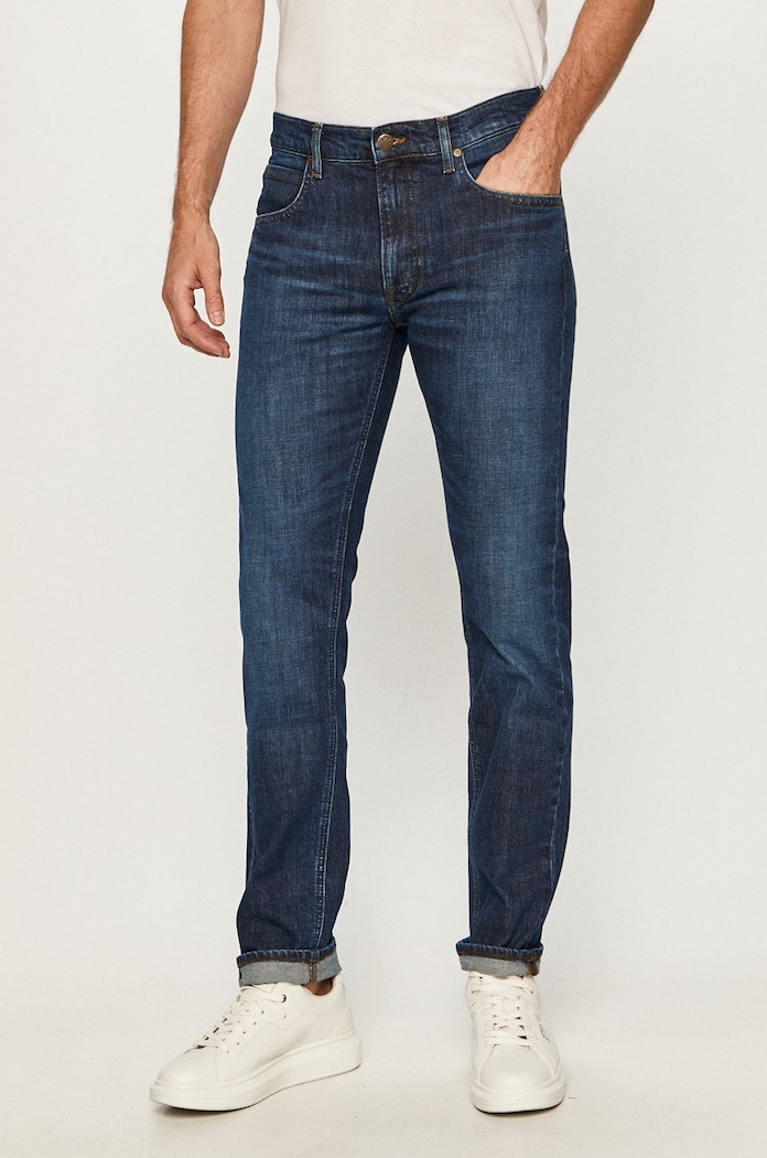 Lee - Jeansy Daren Zip Fly niebieski L707KNDD