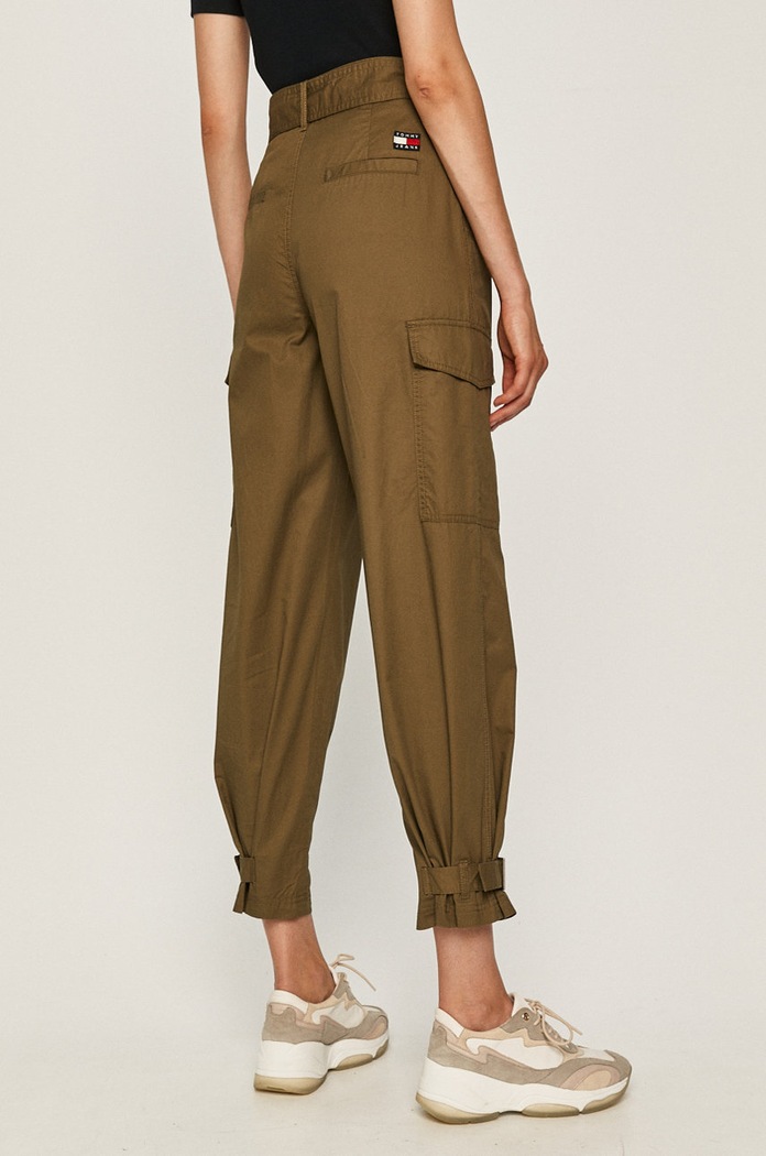 Oblečenie Tommy Jeans - Nohavice DW0DW08321 zelená