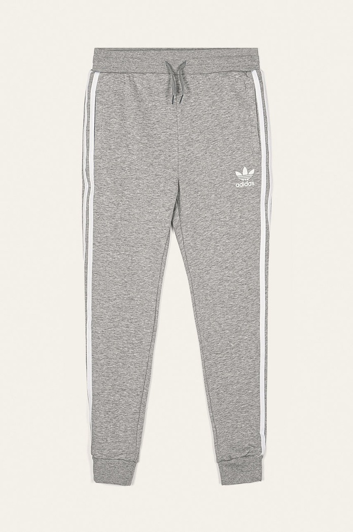 adidas Originals - Pantaloni copii 128-164 cm GD2705 tricotaj gri GD2705