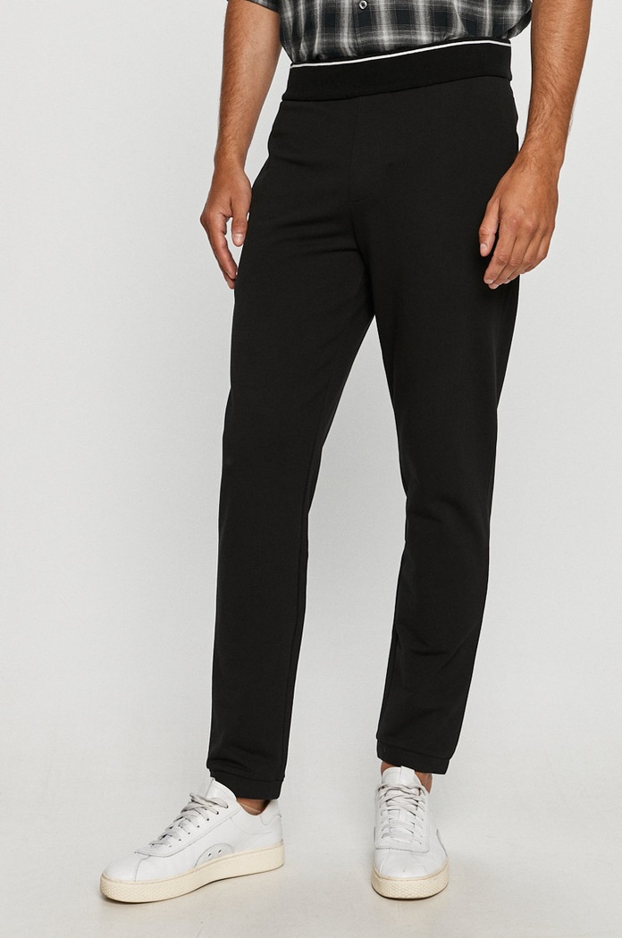 Armani Exchange - Nohavice pletenina čierna 8NZP82.ZJH3Z