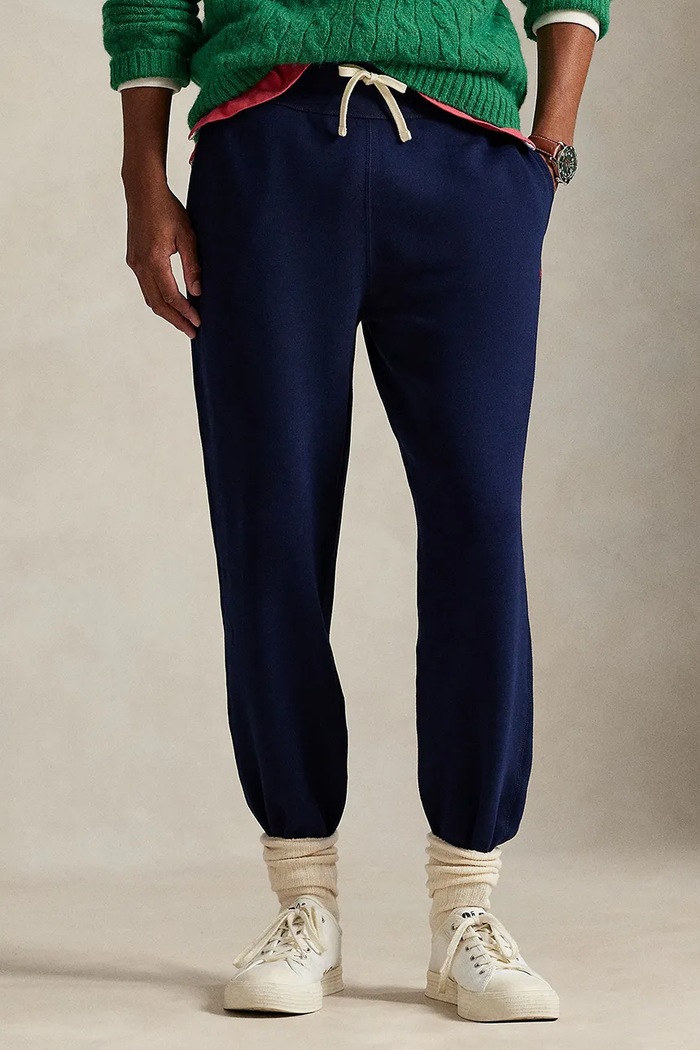 Polo Ralph Lauren - Pantaloni tricotaj bleumarin 710793939003