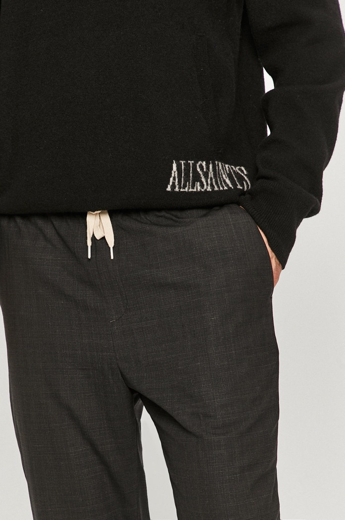 AllSaints - Spodnie Acrux czarny MM017W