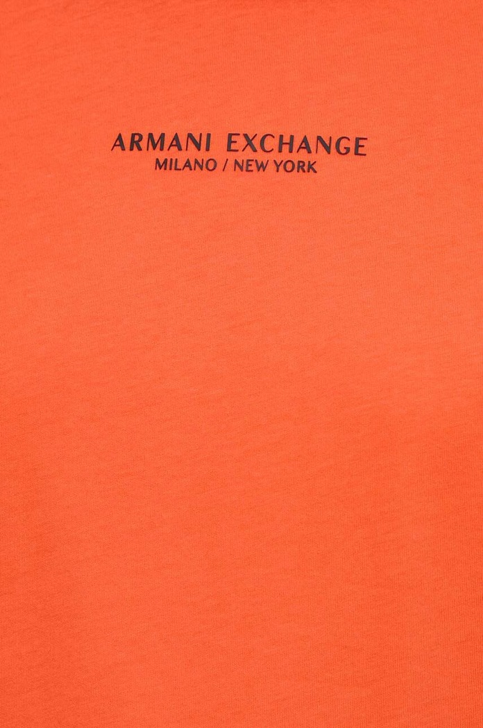 Armani Exchange sukienka 8NYACF.YJG3Z.NOS pomarańczowy