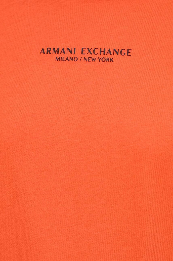 Armani Exchange sukienka 8NYACF.YJG3Z.NOS pomarańczowy