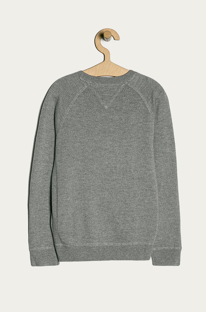 Tommy Hilfiger - Sweter dziecięcy 128-176 cm KB0KB06087 szary AW20