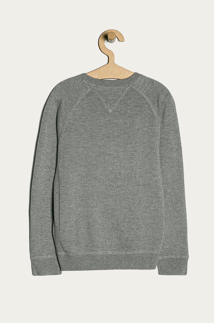 Tommy Hilfiger - Sweter dziecięcy 128-176 cm KB0KB06087 szary AW20