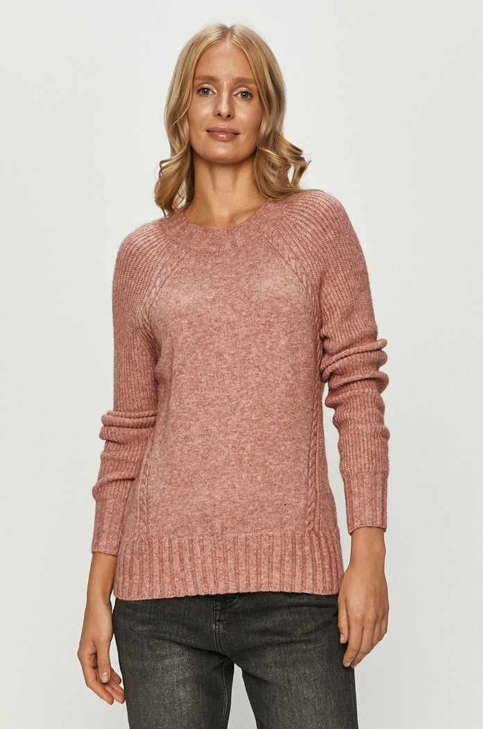 Only - Pulover grosime medie roz 15206751