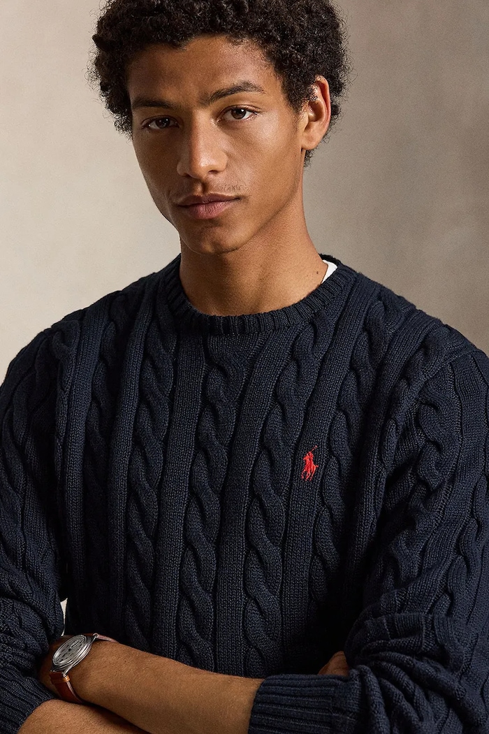 Polo Ralph Lauren - Sweter 710775885001 granatowy 710775885001