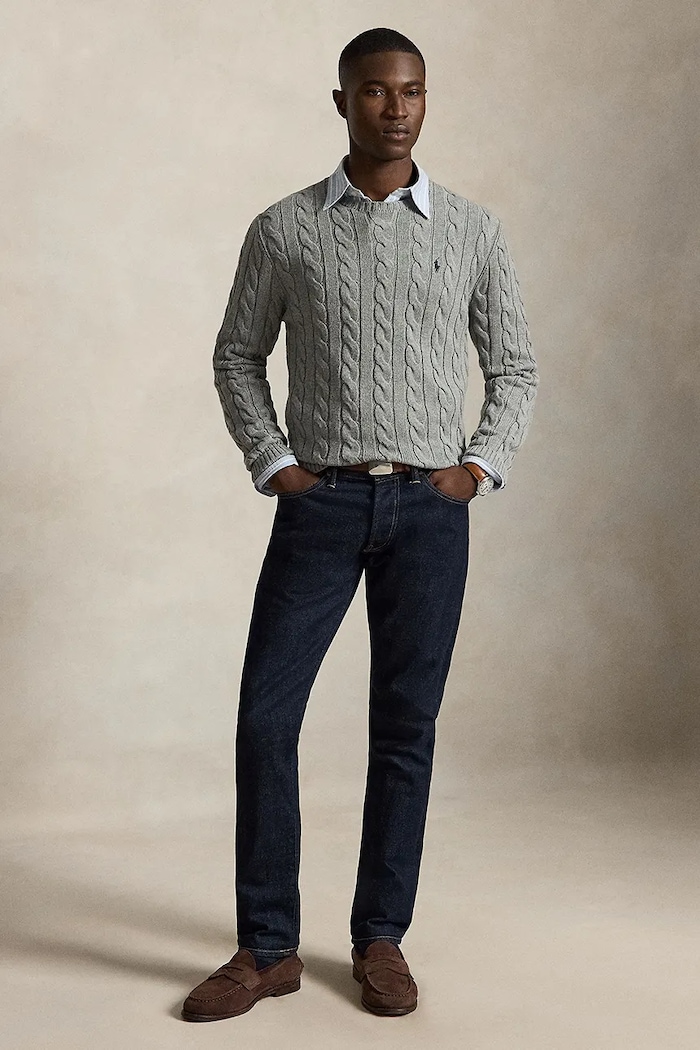 Одяг Polo Ralph Lauren - Светр 710775885013 сірий